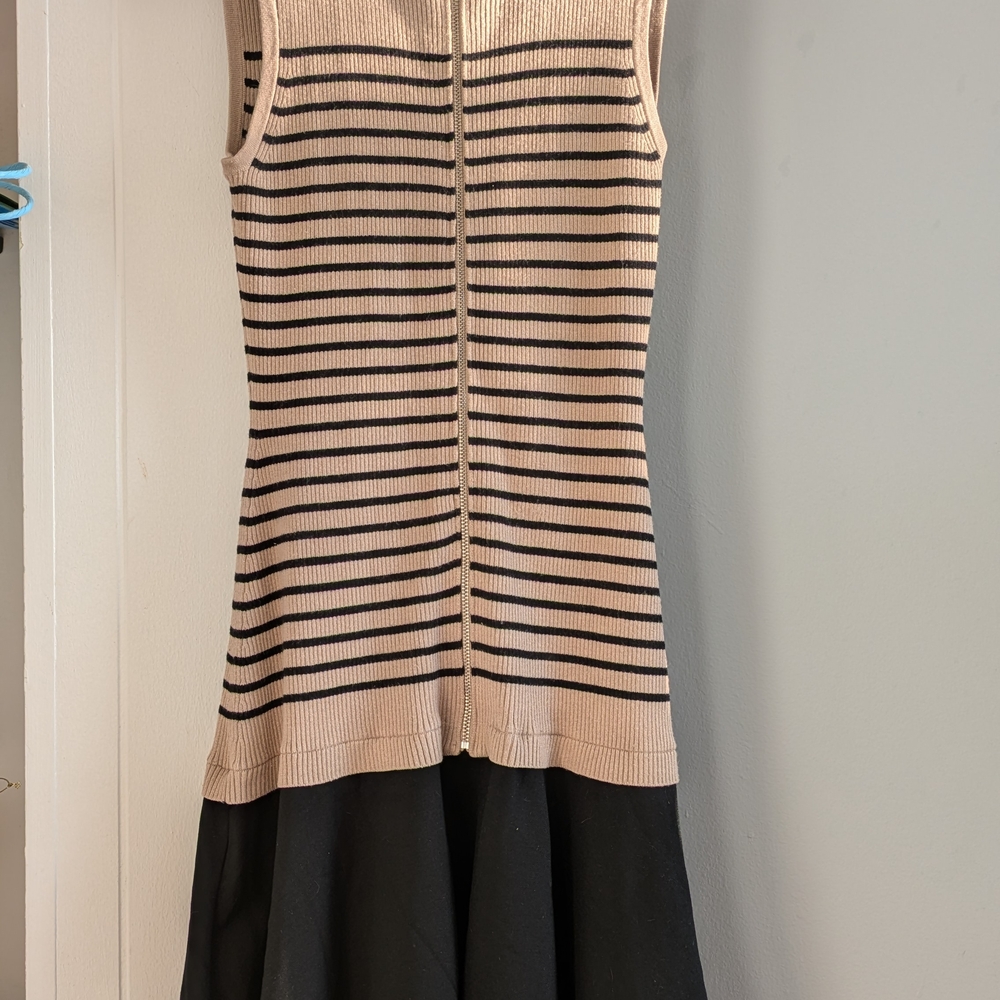 Karen Millen Striped Sleeveless Dress